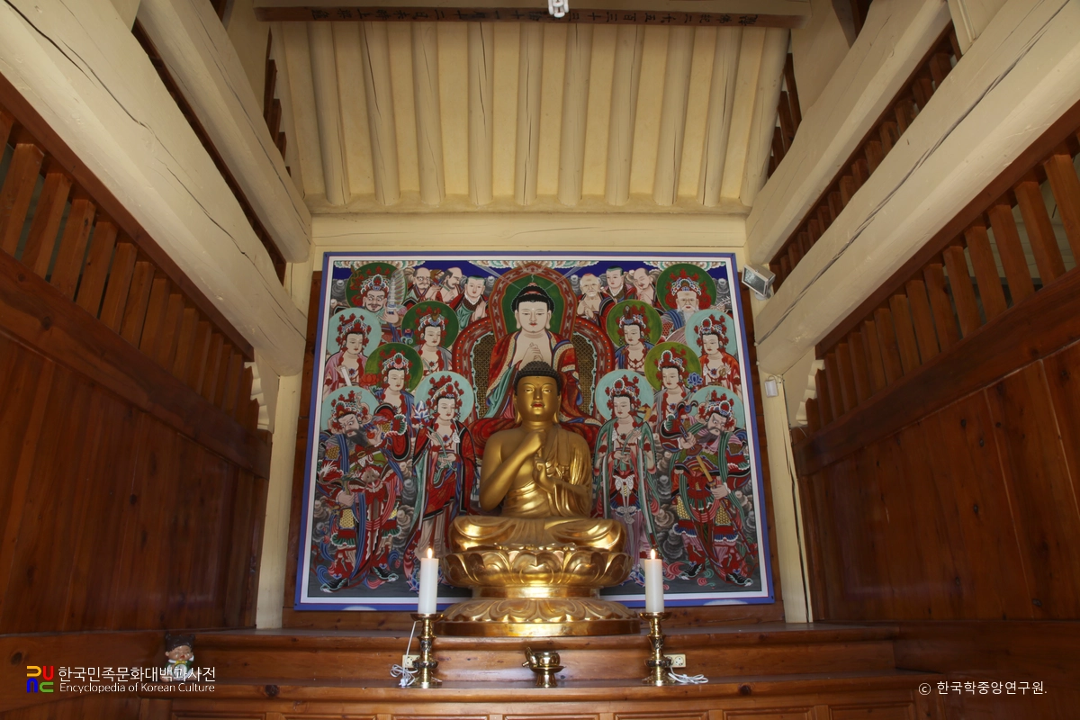 하동 쌍계사 화엄전 내부 / 항목 연결 불필요