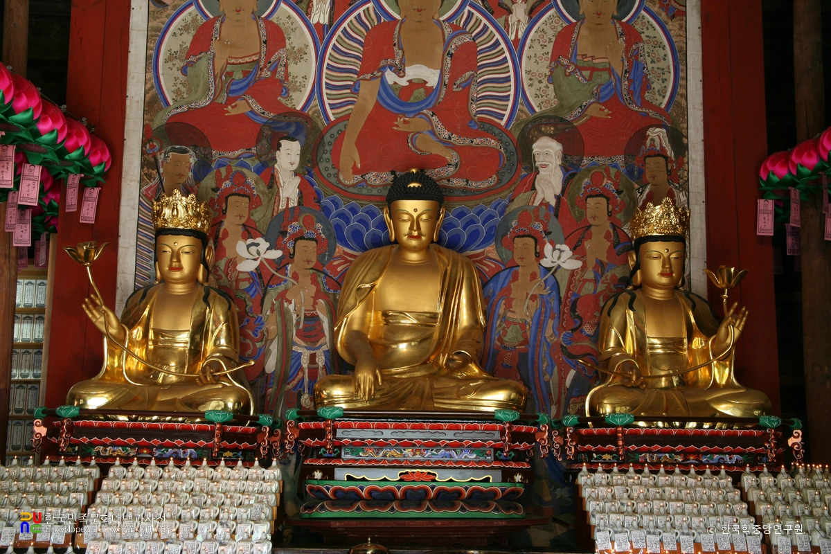 숭림사 보광전 목조 석가여래 좌상