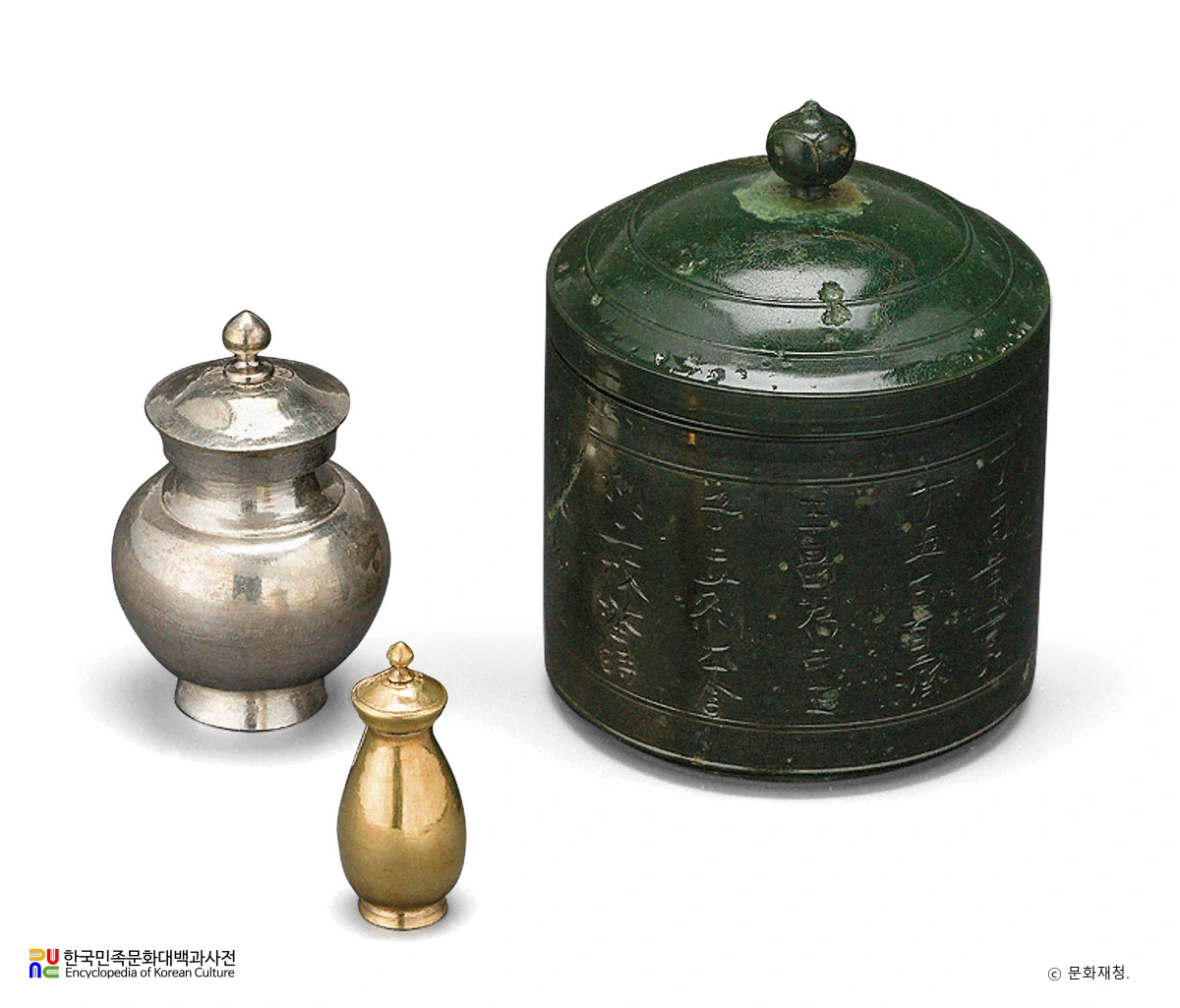 부여 왕흥사지 사리기 일괄