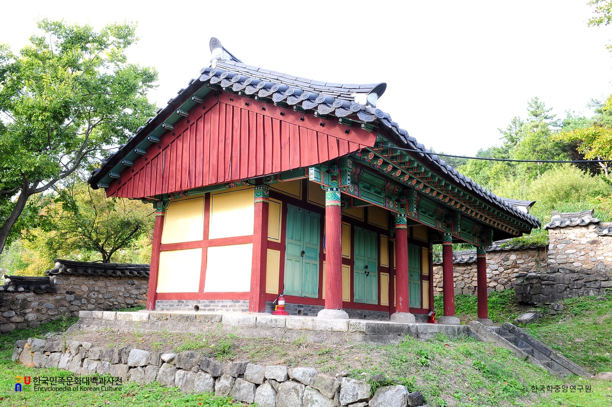나주 미천서원 장판각 정측면