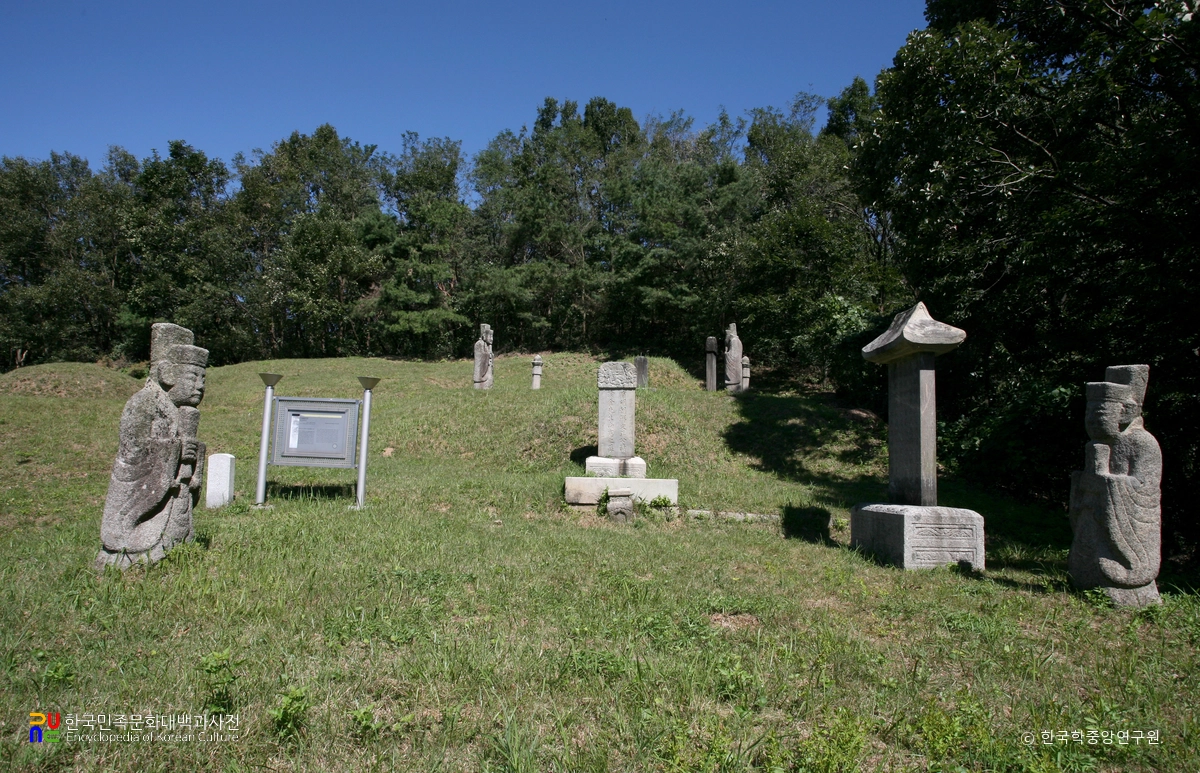 김상헌 선생 묘