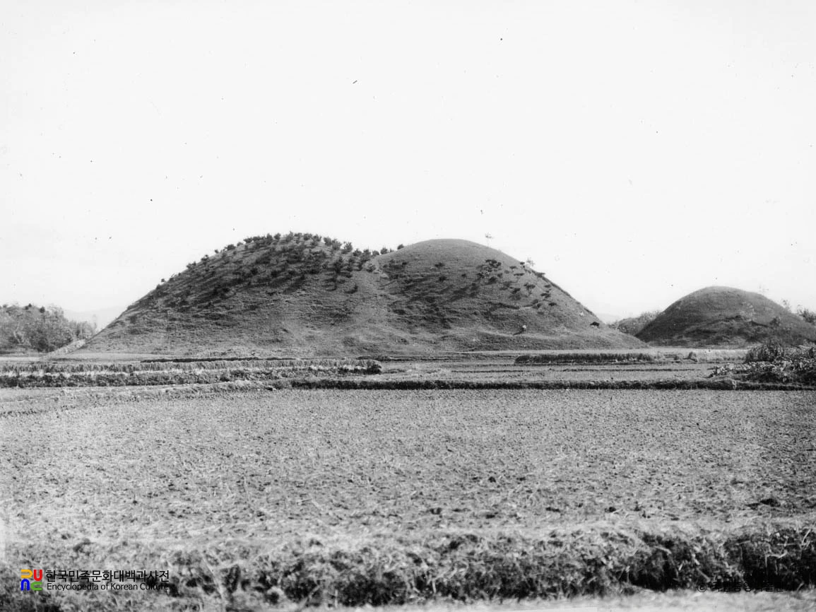 경주 대릉원 일원 중 황남대총 전경