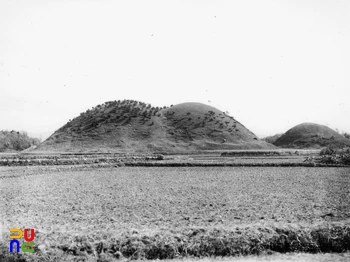 경주 대릉원 일원 중 황남대총 전경