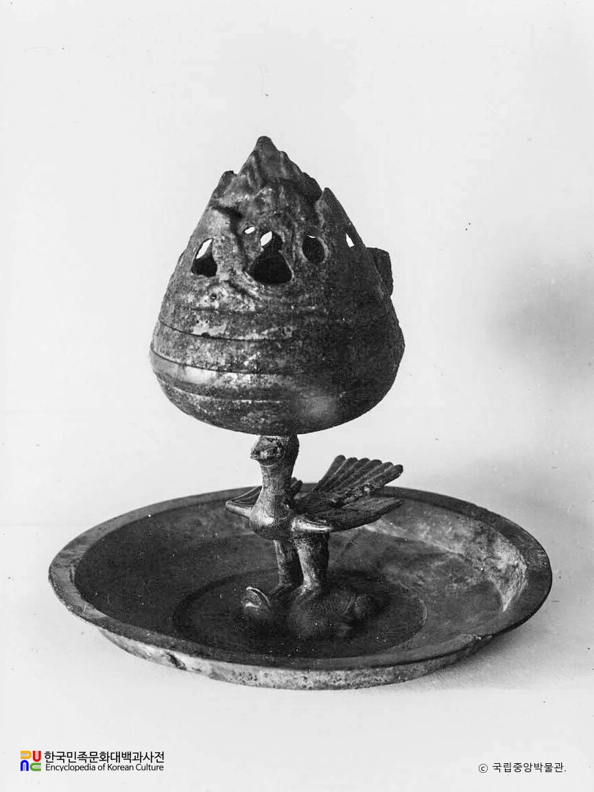 평안남도 대동군 석암동 9호분 출토 청동제 박산로