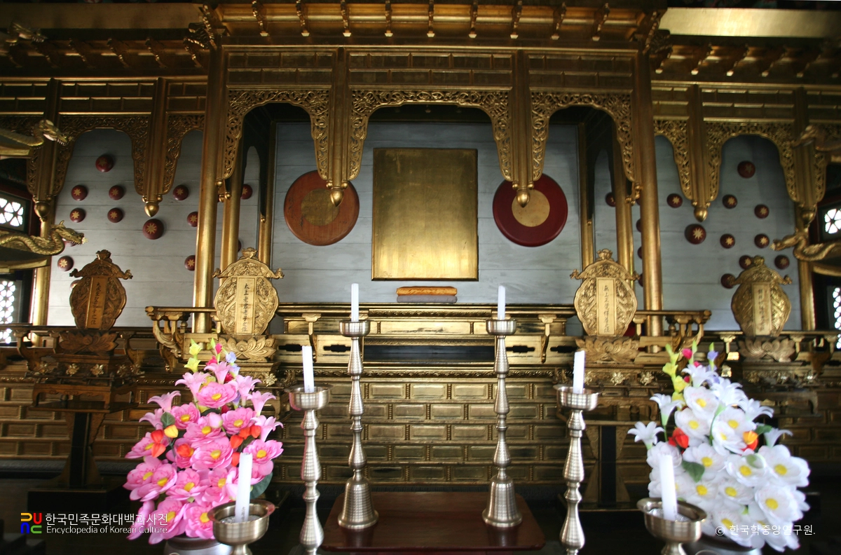 대전 수운교 천단 도솔천 내부