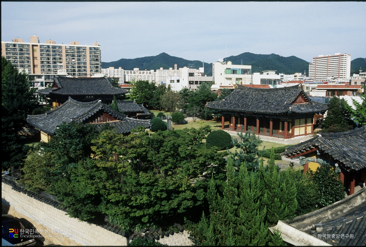 광주 장열사 전경