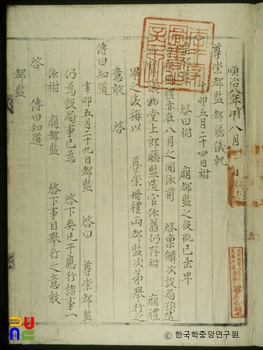 존숭도감의궤