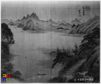 정선필 제가필첩 관악청람도
