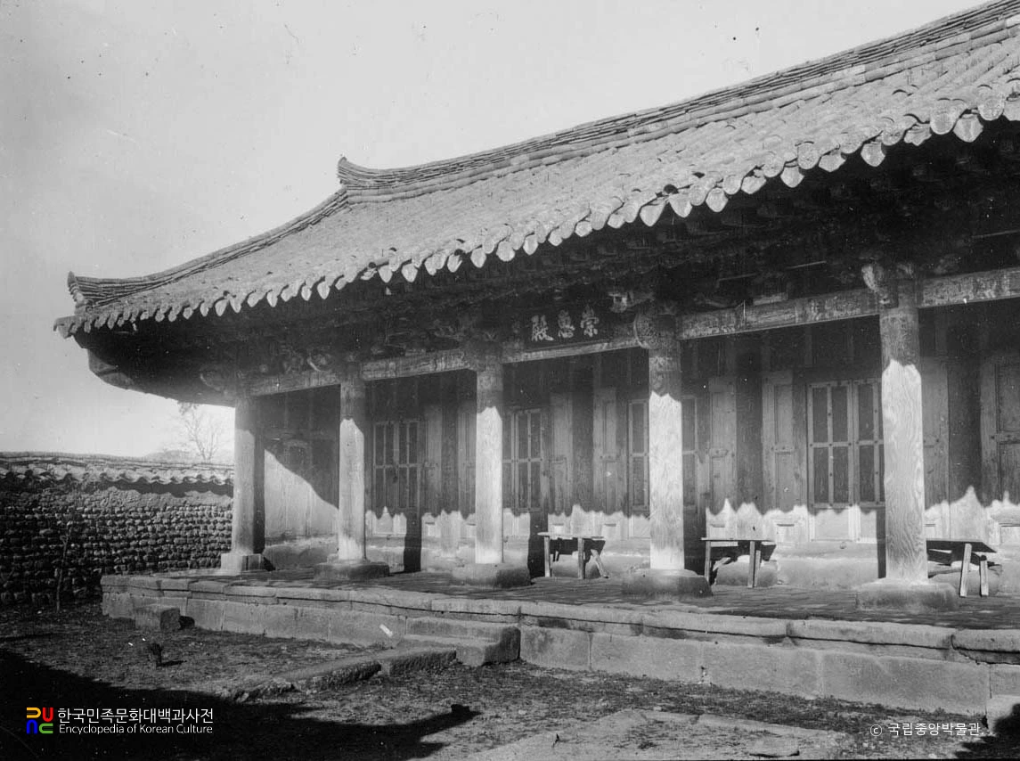 경주 숭혜전 정측면