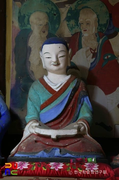 나주 다보사 영산전 소조십육나한좌상