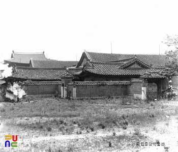 서울 경복궁 교태전 북측 전경