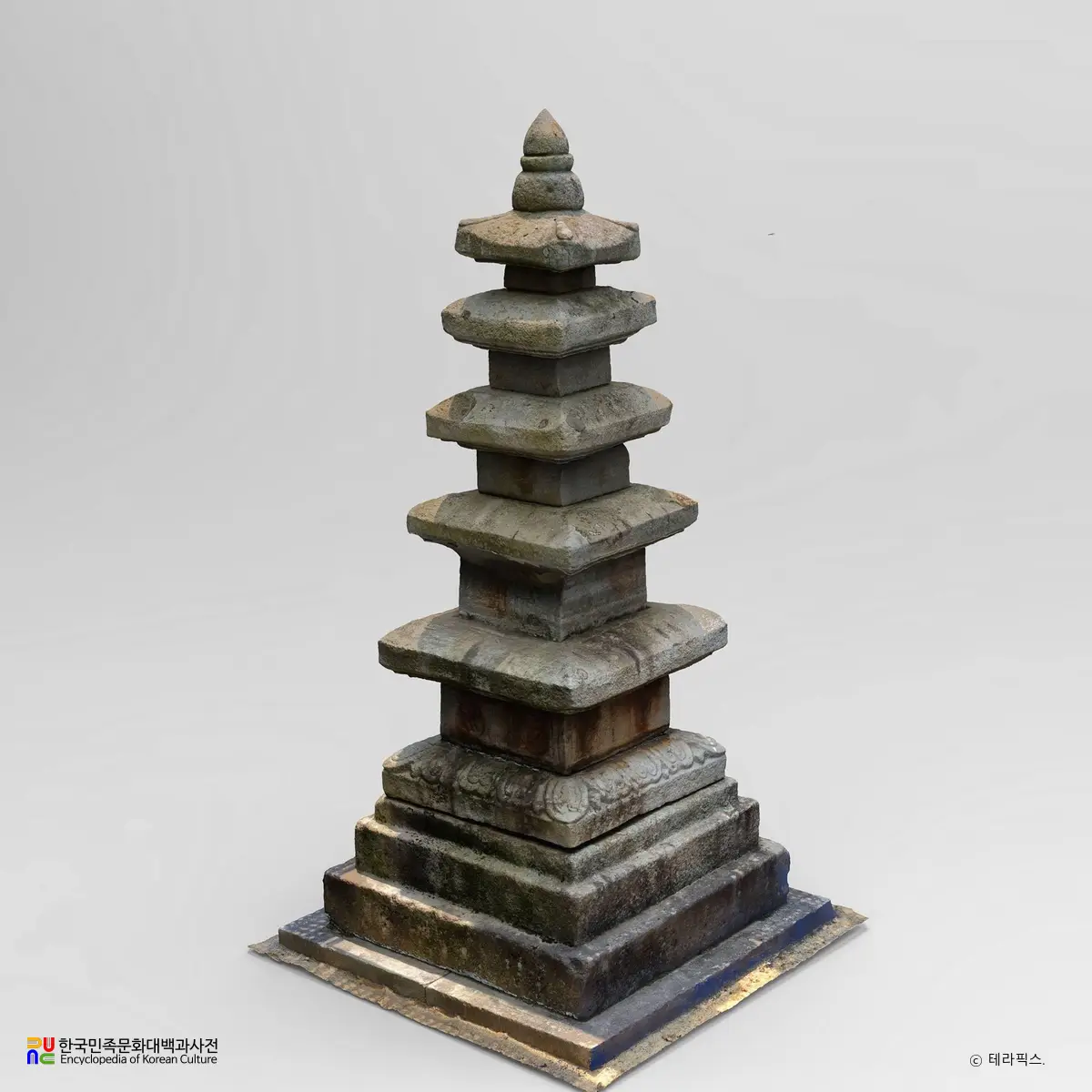 청주 보살사 오층석탑