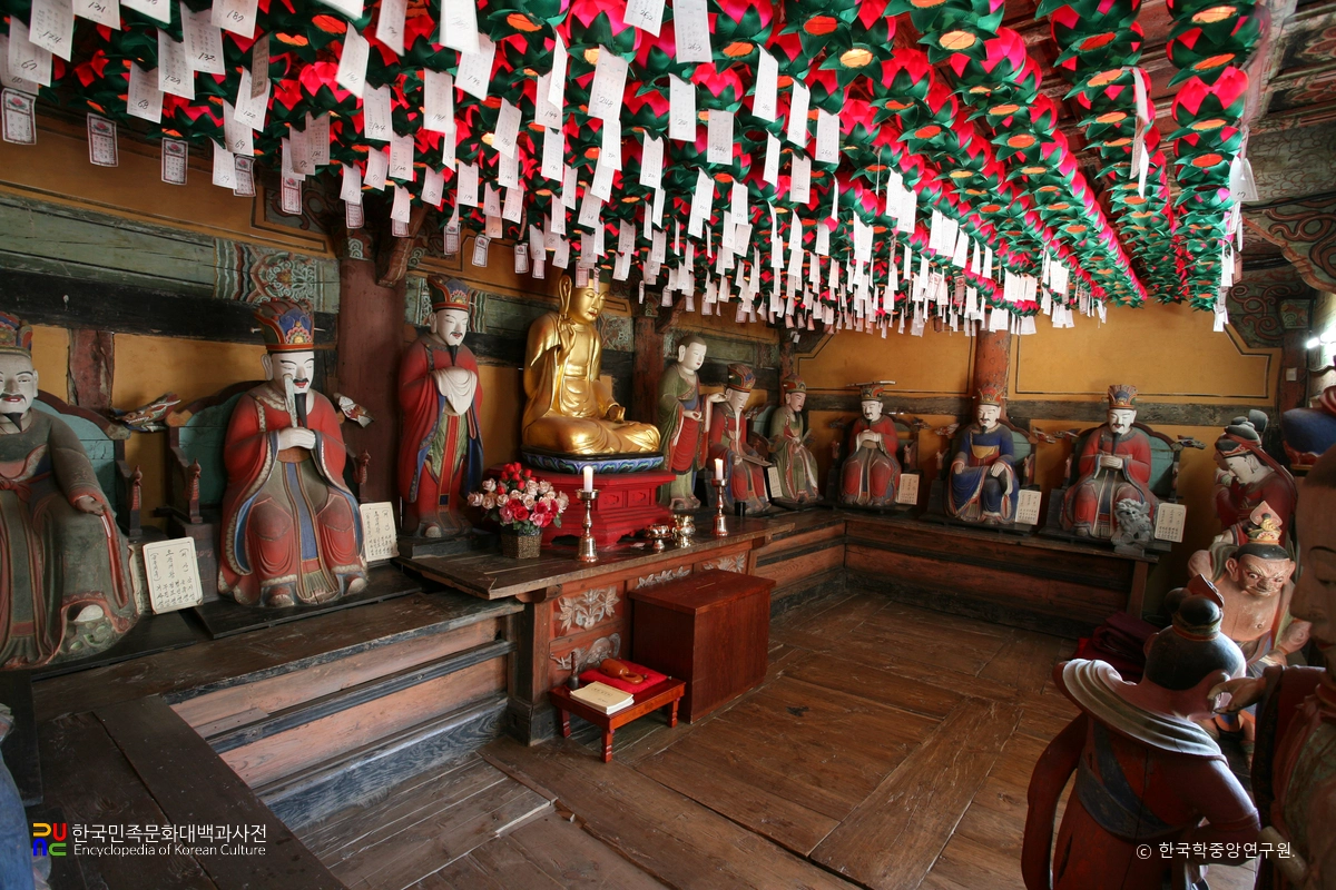 여수 흥국사 목조 지장보살삼존상·시왕상 일괄 및 복장유물