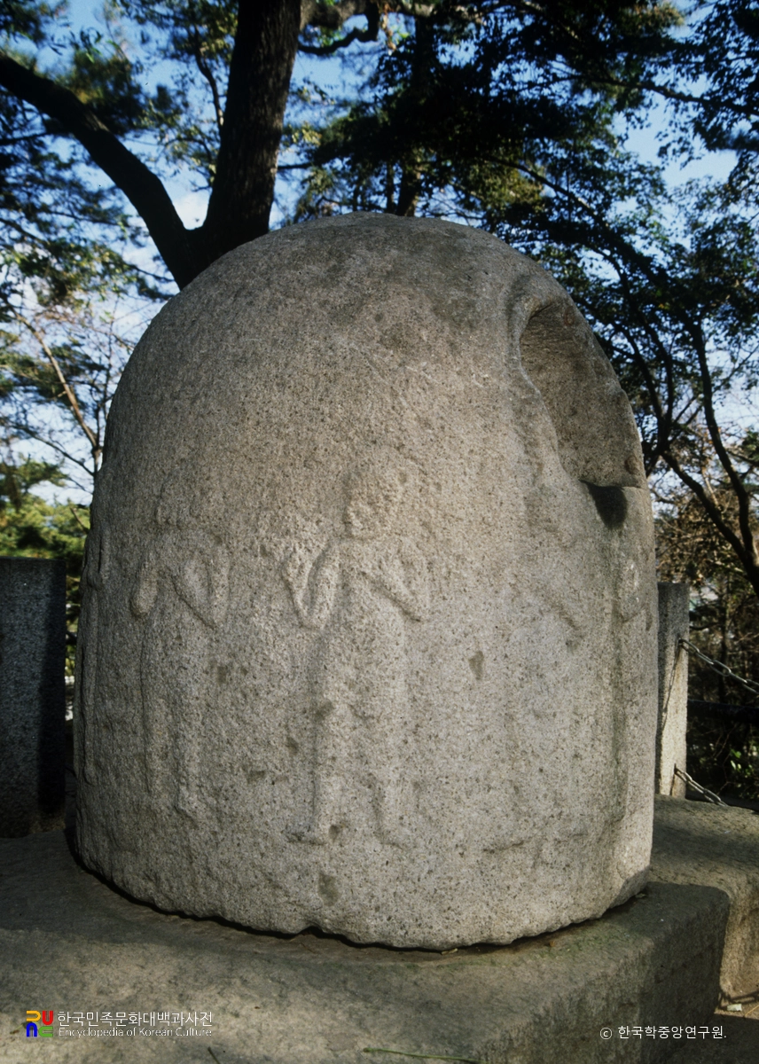울산 태화사지 십이지상 사리탑 전경