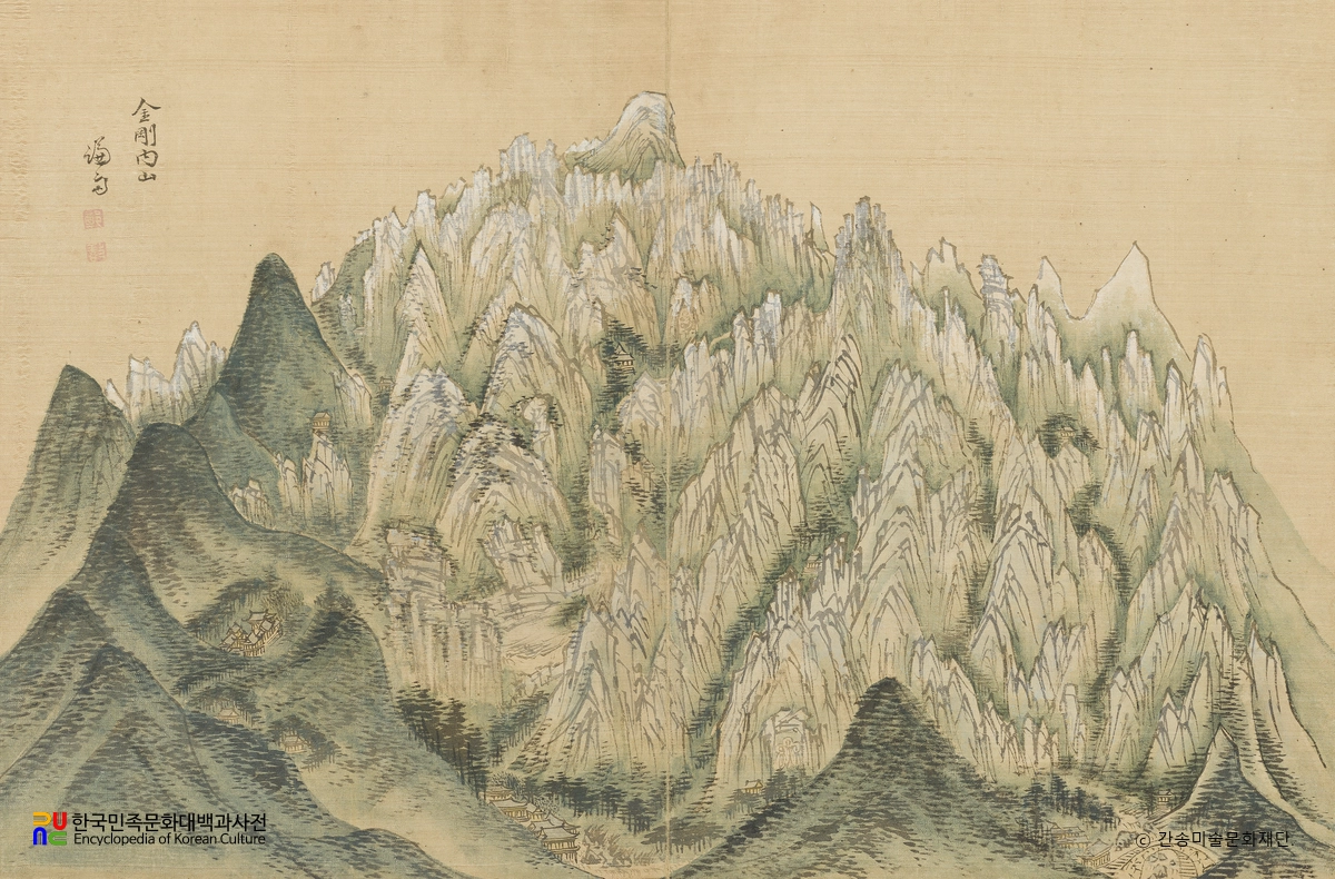 금강내산(정선 작)