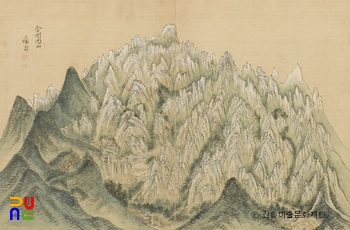 금강내산(정선 작)