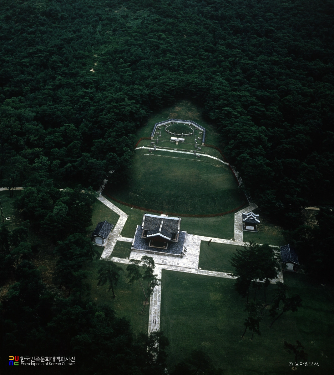 여주 조선 세종과 소헌왕후 영릉 전경