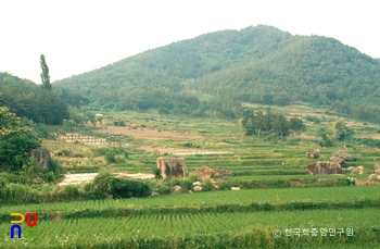 고창 죽림리 지석묘군 전경