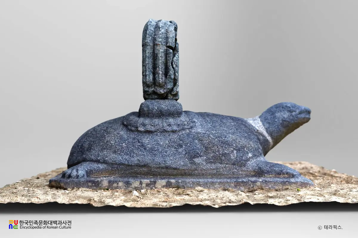 남원 실상사 증각대사탑비 우측면