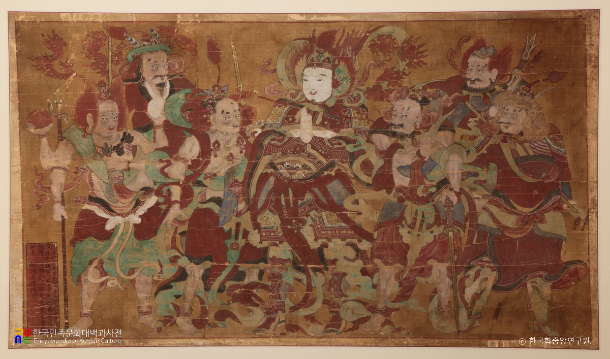 함양 용추사 건륭18년 천룡탱