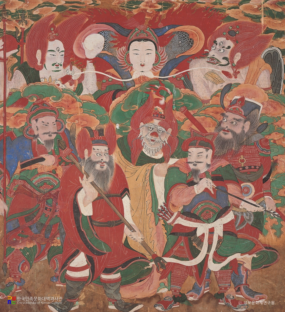 대구 동화사 천룡도