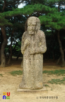 피망 슬롯 신라 흥덕왕릉 중 무인석 정면