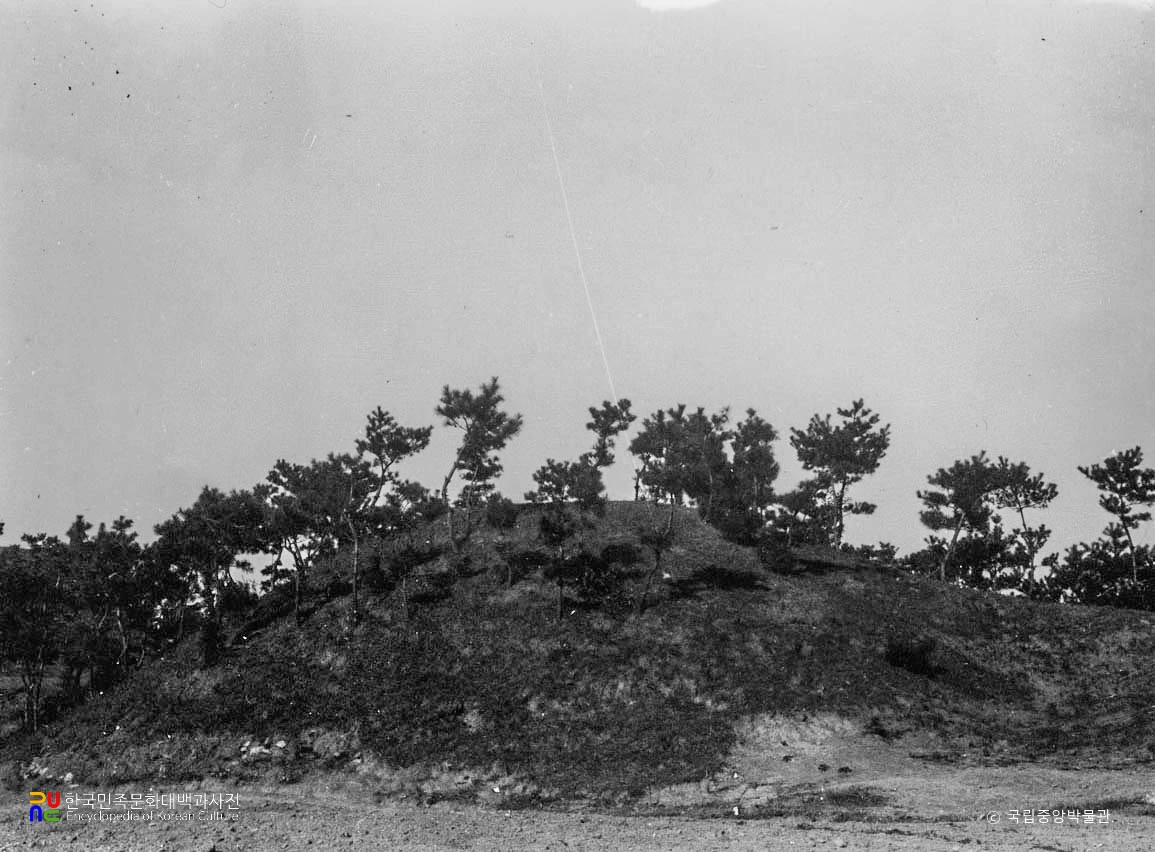대구 불로동 고분군 제2호분 전경