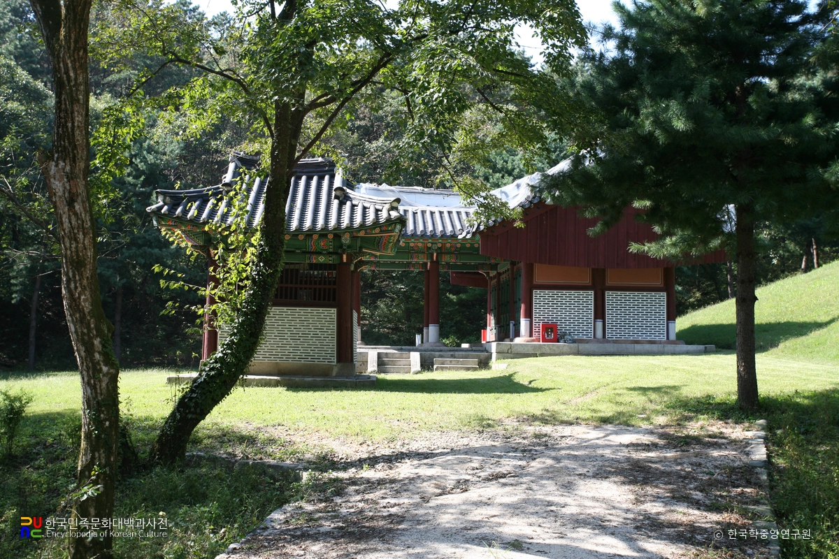 남양주 조선 인빈 김씨 순강원 정자각 좌측면