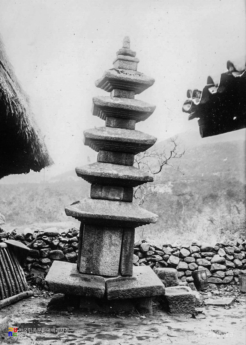 영암 도갑사 오층석탑 정면