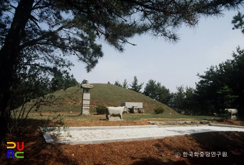 익산 쌍릉 전경