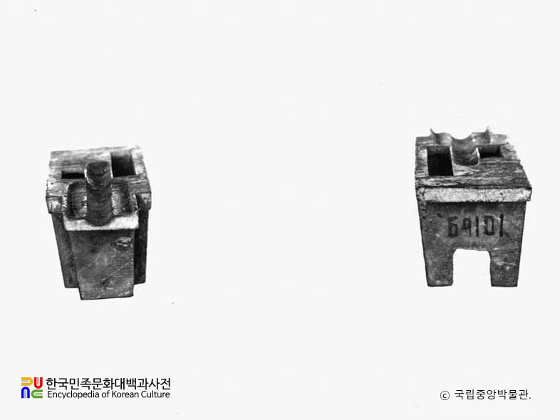 평남 대동 정백리 127호분 출토 노기 일부