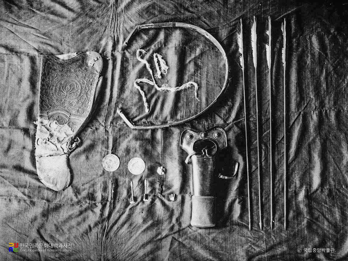 함흥 인지사 소장 전 이성계 궁시류