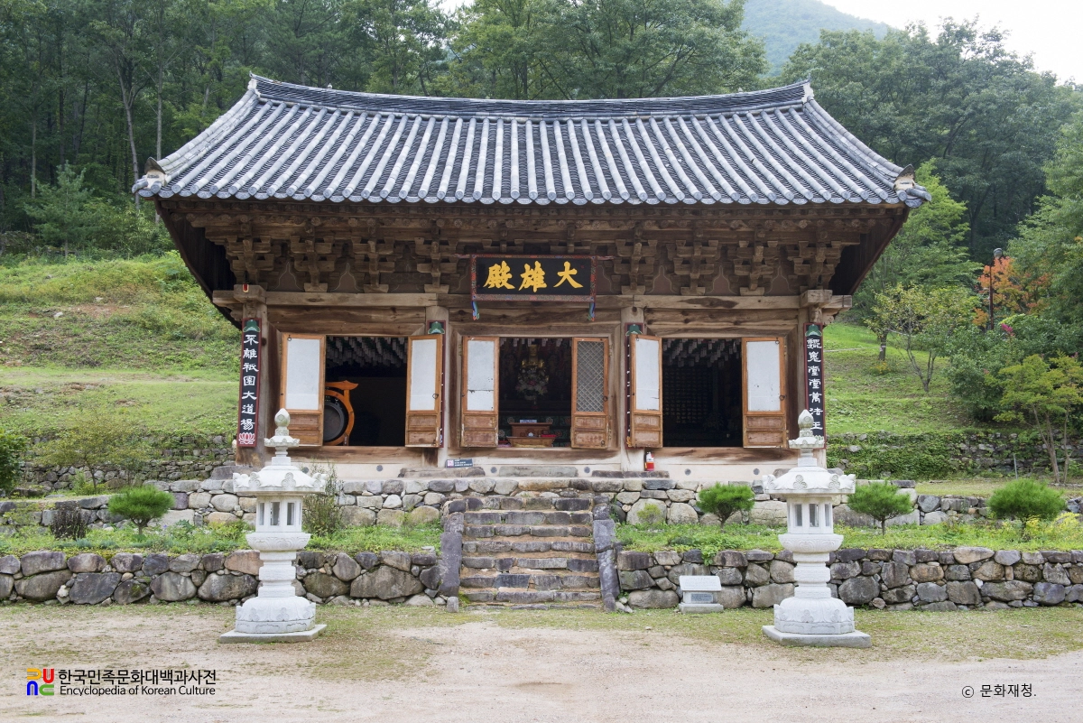 청도 대비사 대웅전