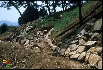 울산왜성 발굴 전경