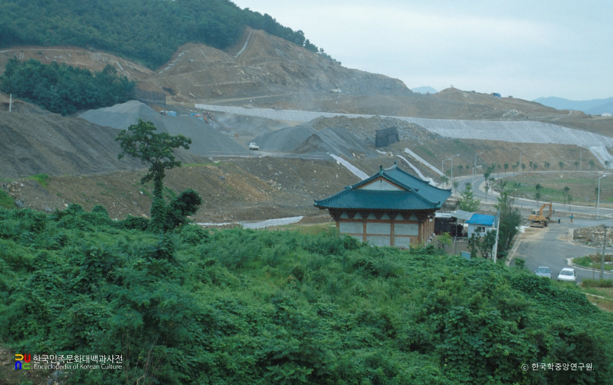 군포 산본동 조선백자 요지 전경