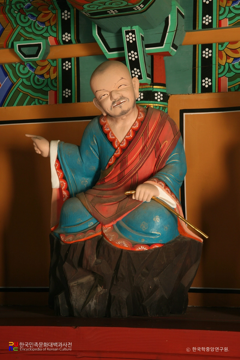 부안 개암사 응진전 16나한상