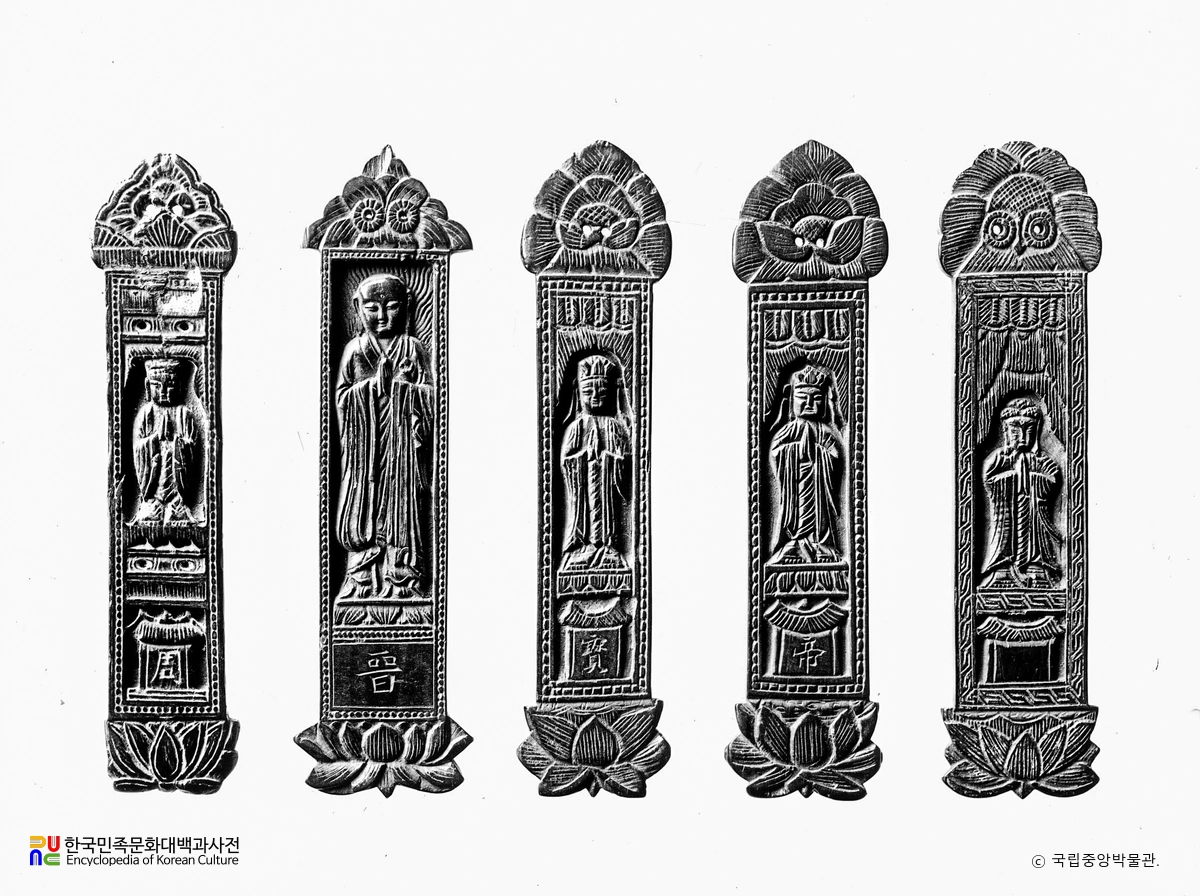 순천 송광사 경패 이면