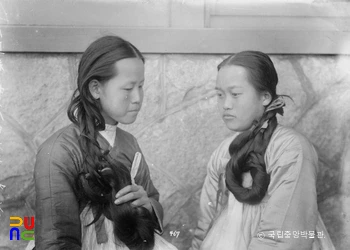 함경북도 경흥군 여자들의 머리 모양