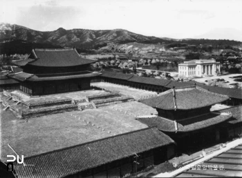 서울 경복궁 근정전 일대 전경