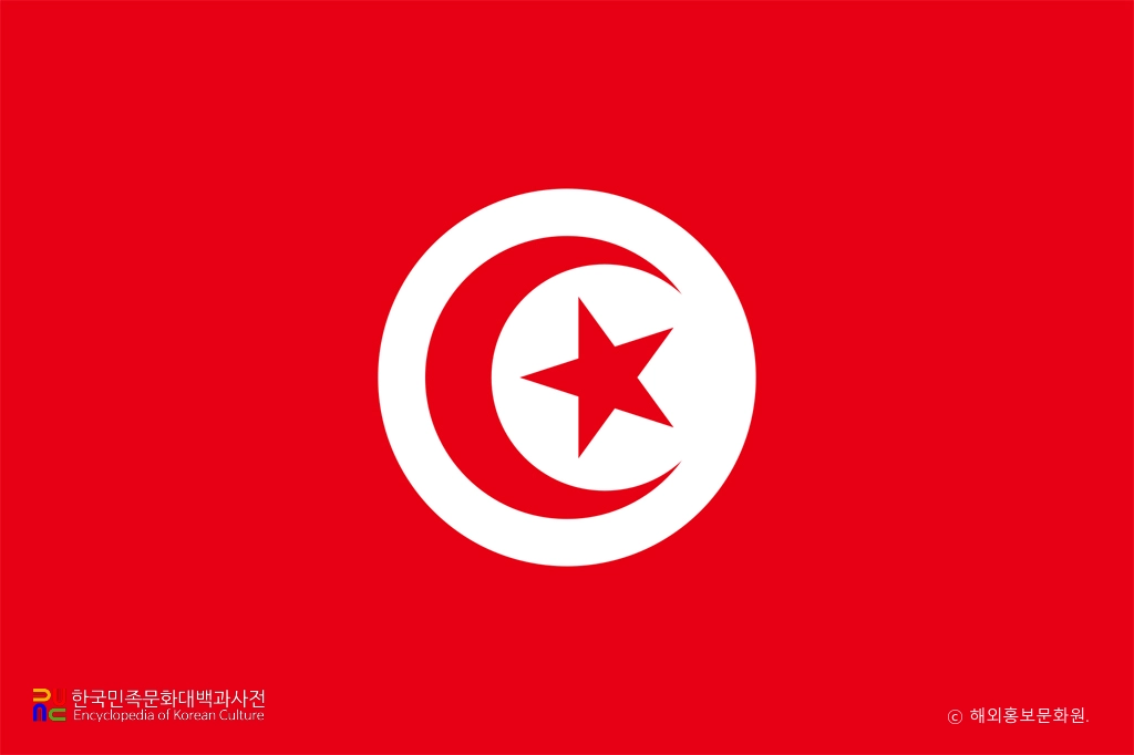 튀니지의 국기