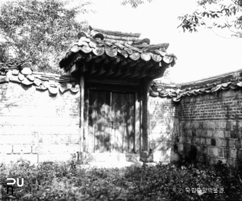 서울 경복궁 중 자바 스크립트 슬롯 머신 일각문 후측면