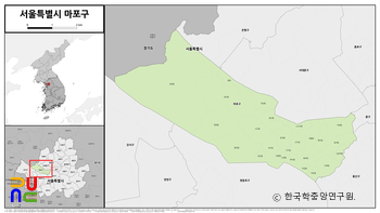 서울특별시 마포구 법정구역도