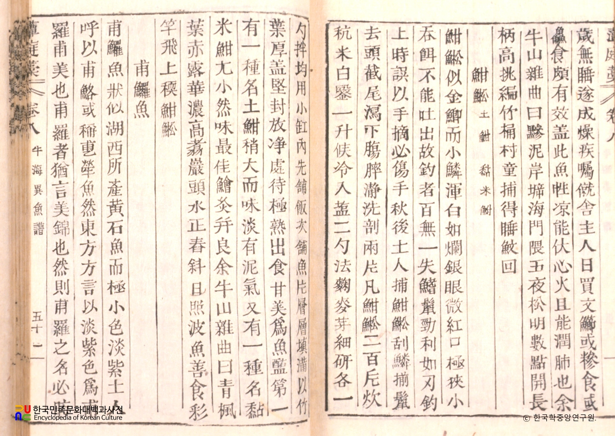 담정유고 / 우해이어보