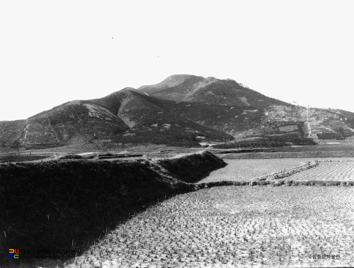 경주 선도산성 전경