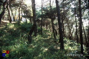 서산 북고산성 전경