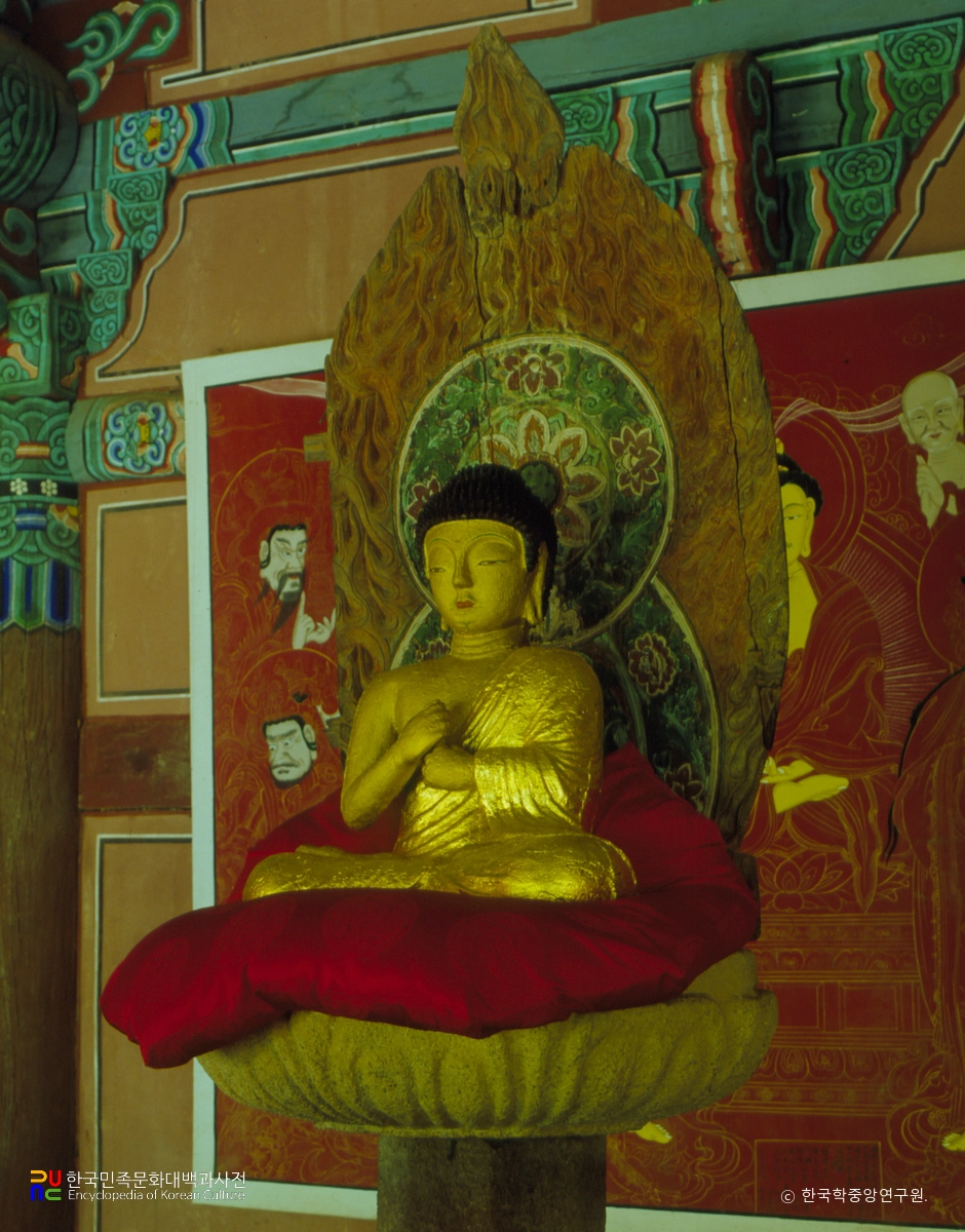 청양 장곡사 철조비로자나불좌상 및 석조대좌