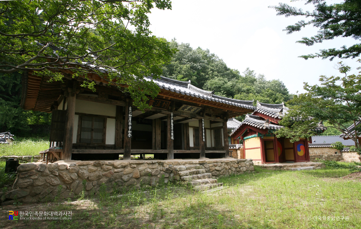 김천 섬계서원 강당 정측면