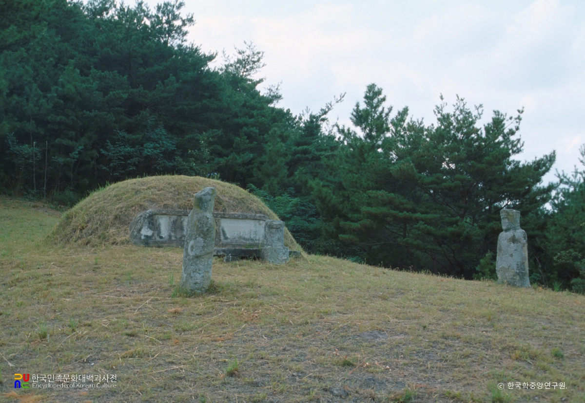 조우희.조익수의 묘