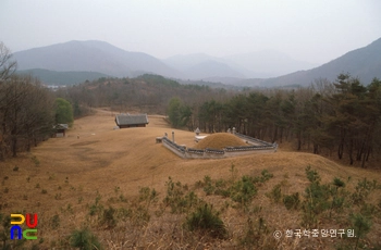 양주 조선 단경왕후 온릉 후면 전경