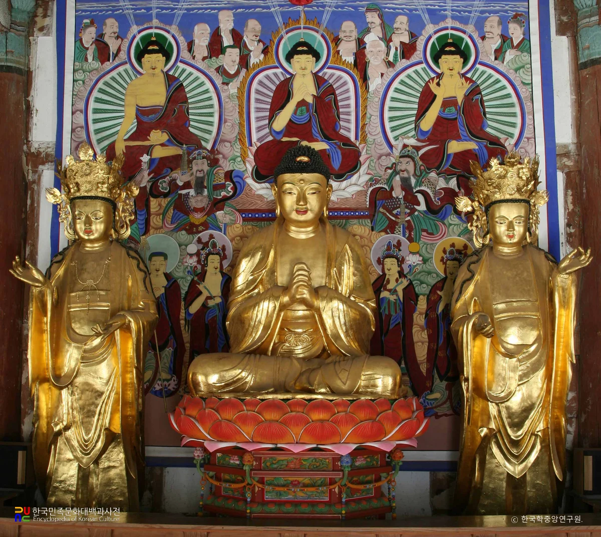 나주 불회사 건칠 비로자나불 좌상